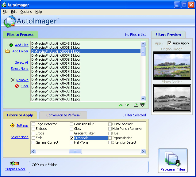 Batch image processing/conversion software supporting 140 formats and operations